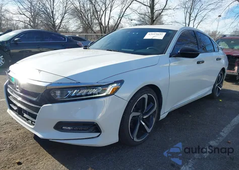 2019 Honda Accord Sport z USA, uszkodzony, nr VIN 1HGCV1F39KA009039